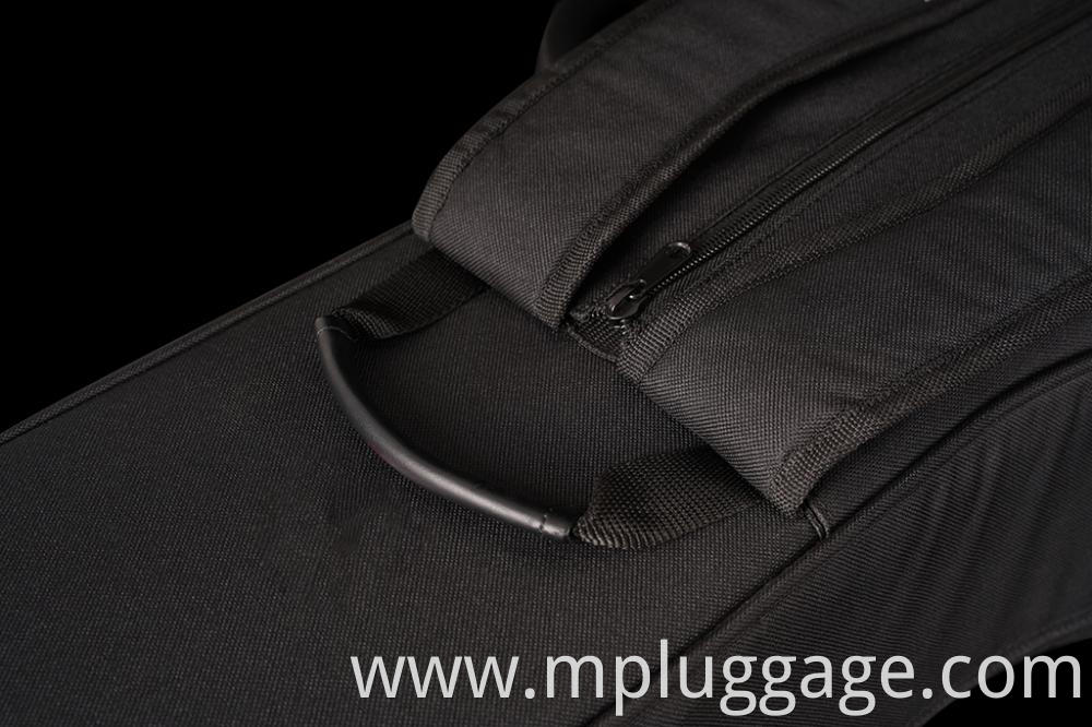 Simple Black Guitar Music Bag